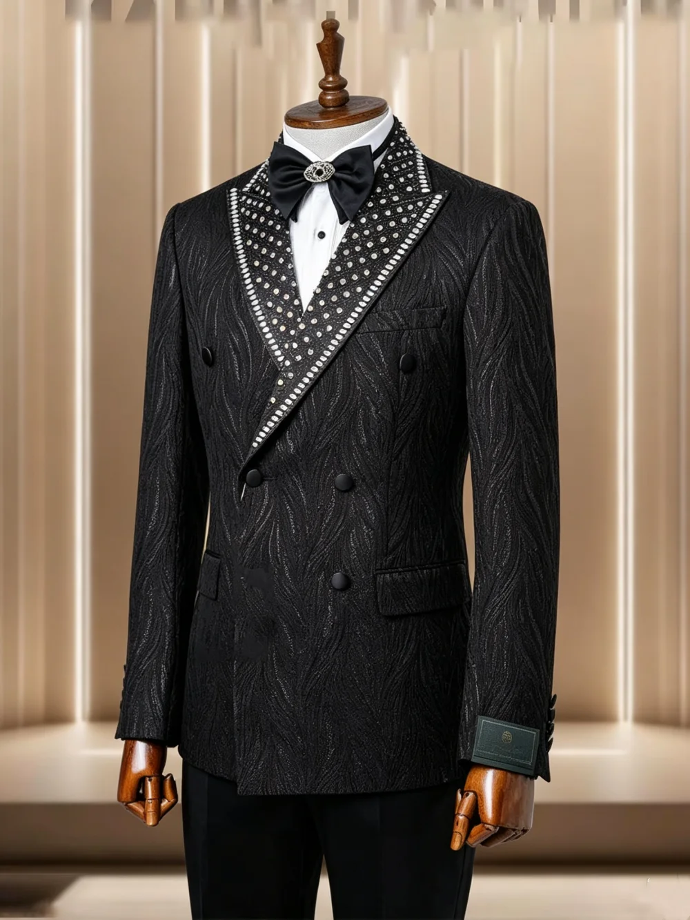 Gliiter Crystals Men Suits Dou - đánh giá và giá Men'S Formal Wear No Suit
