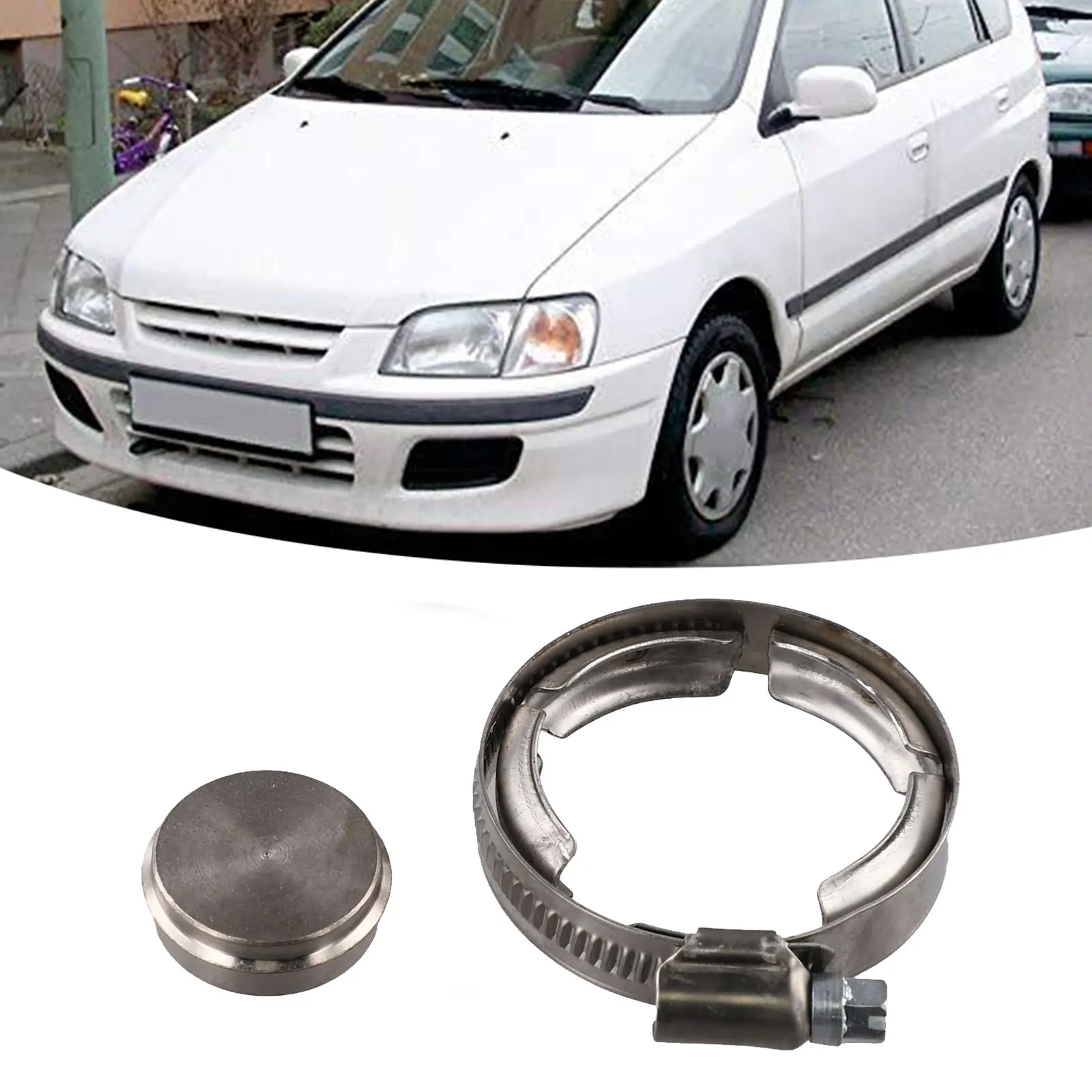 Valve Blanking Plate Kit for Renault 1.9 dCi dTi Aluminum Alloy with Mounting Strap for Improved Engine Performance