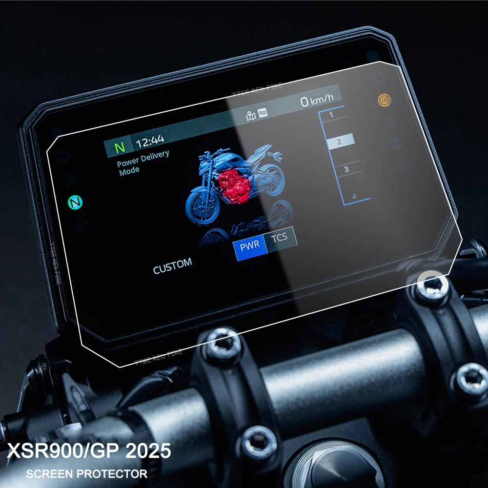 Für Yamaha XSR900 2025 XSR900GP 2024-2025 Motorrad Zubehör Scratch Cluster Screen Dashboard Schutz Instrument Film – Detail 1