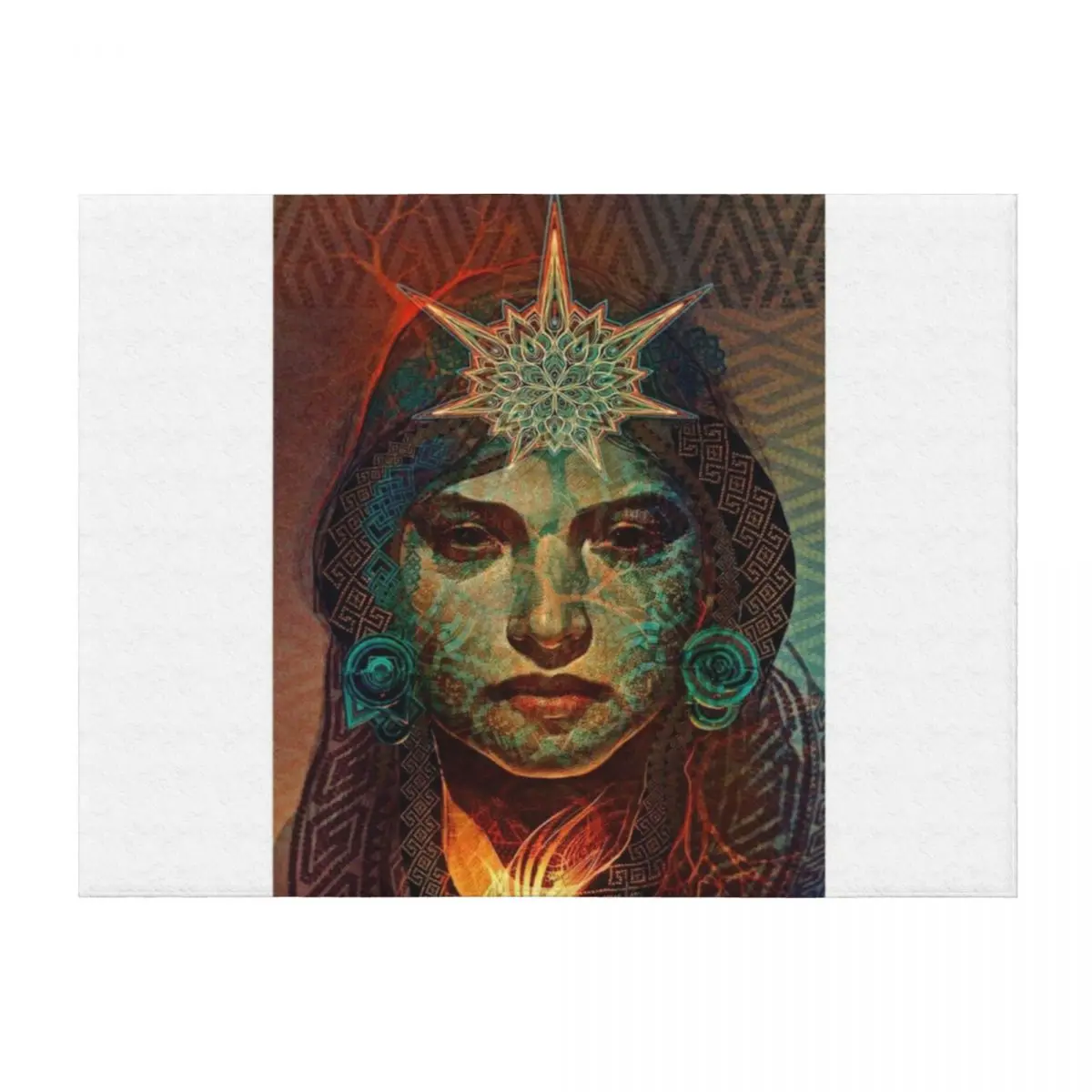 

THIRD EYE 5 Throw Blanket Thin Heavy Picnic Luxury Throw Blankets