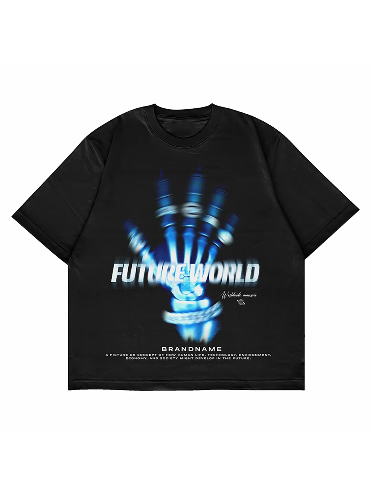 

New 2025 Oversize Cotton ort Sve T-irt ex Skull Pattern Printed Casual Faion Youthful Summer Anti-Wrinkle T-irt