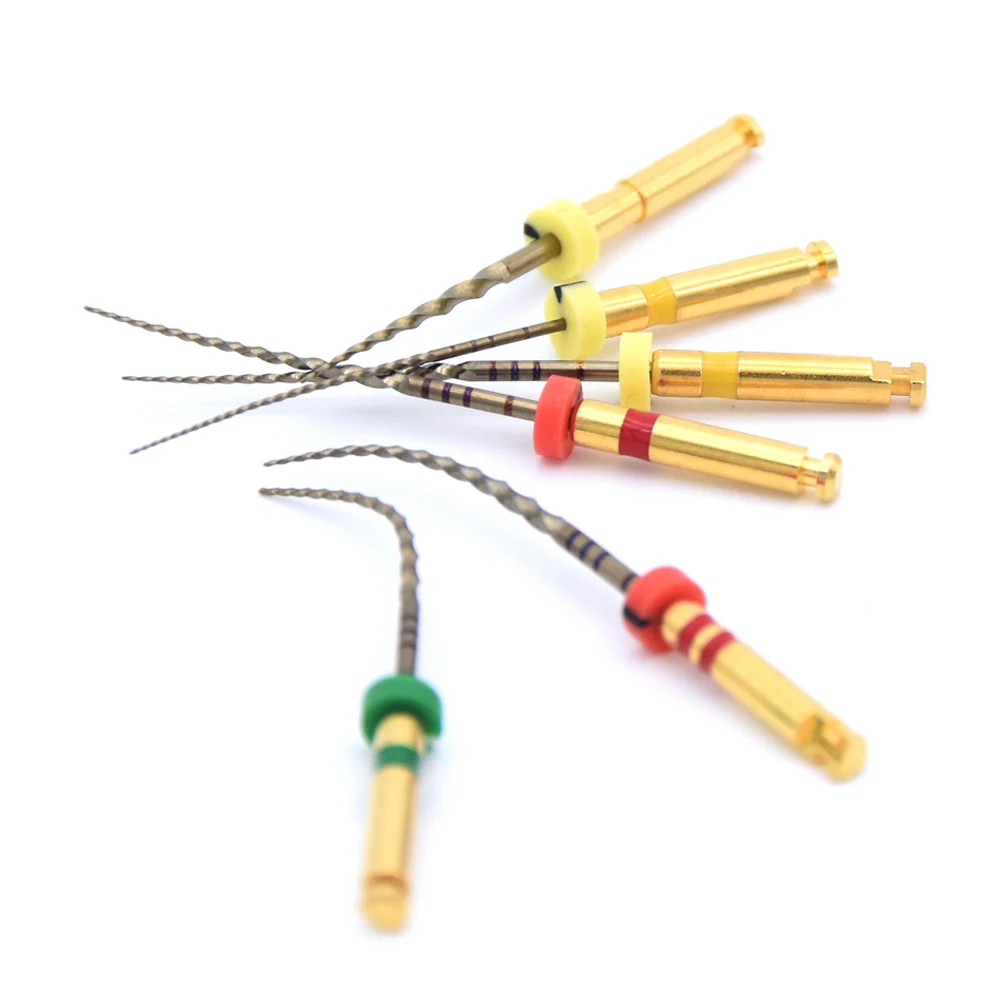 SOCO-Lime Dentaire Endodontique Dorée, Ruban de Toile, à Distance, Matériaux Dentaires Flexibles