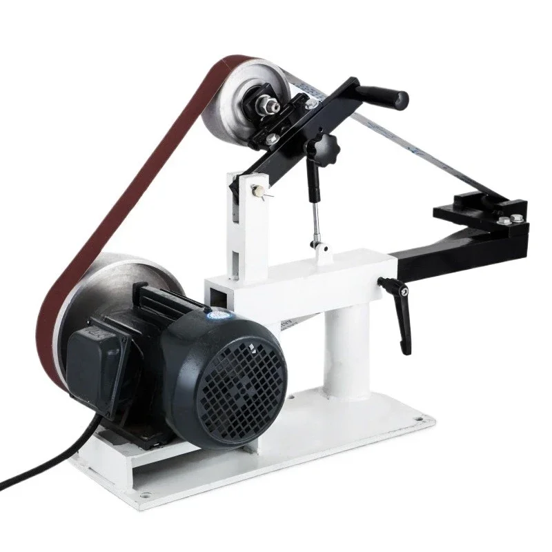 Europäische Standard-Schleifmaschine, elektrische Schleifpapier-Poliermaschine, 3-Gruppen-Bandpoliermaschine
