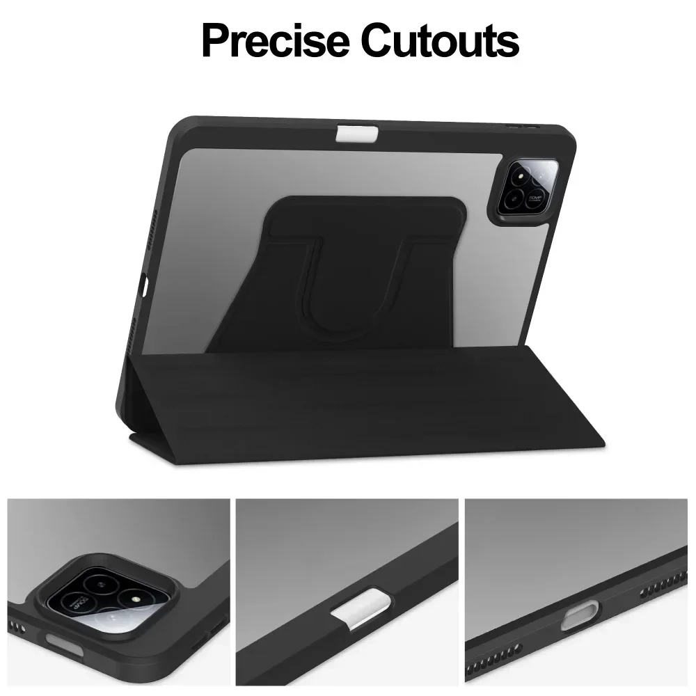 Image 5: Housse de Rotation à 360 degrés pour Xiaomi Pad 7, étui 2024 avec porte-crayon, pour Coque Xiaomi Pad 7 Pro Mi Pad 7, étui pour tablette 11.2 pouces
