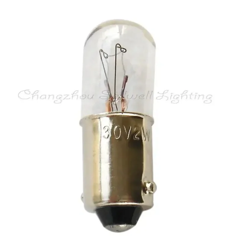 Ba9s T10x28 30v 2w Miniature Lamp Bulb Light A035 free shipping by fedex or ups  tnt 200pcs 2025-03