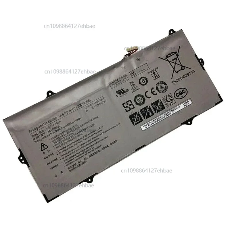 AA-PBTN6EP 75Wh 11.5V بطارية الكمبيوتر المحمول لأجهزة سامسونج نوت بوك 9 NP900X5T 900X5T 900X5T-X78L X02 NP900X5T-X01USFast