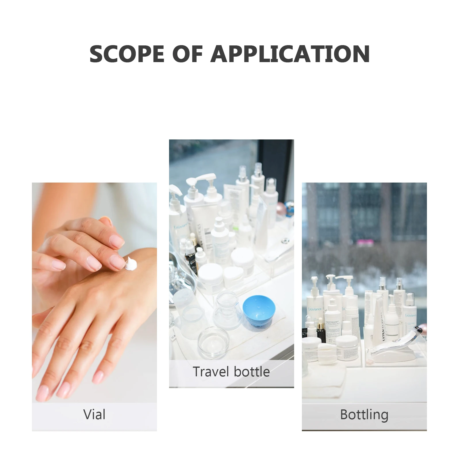 

15Pcs 50ml Plastic Empty Bottles with Caps Perfect Size for Travel Shampoo Lotions and Cosmetics 50ml Bottle Travel Containers