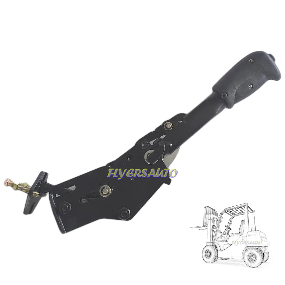 Hyster 2029517 Parking Brake Hand Lever Fits Hyster  Emergency Brake Handle  # flyersauto forklift prts ﻿