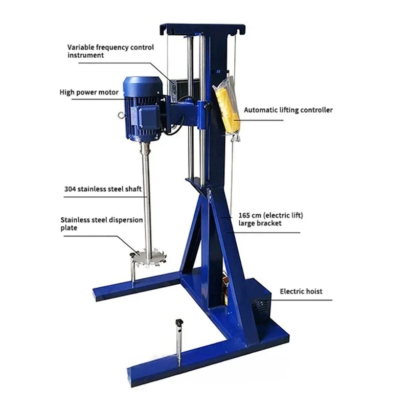 Laboratory Stirrer Electric Stirrer Digital Display Overhead Stirrer Lab Mixer Lab Equipment Emulsifying Mixer 220V 380V