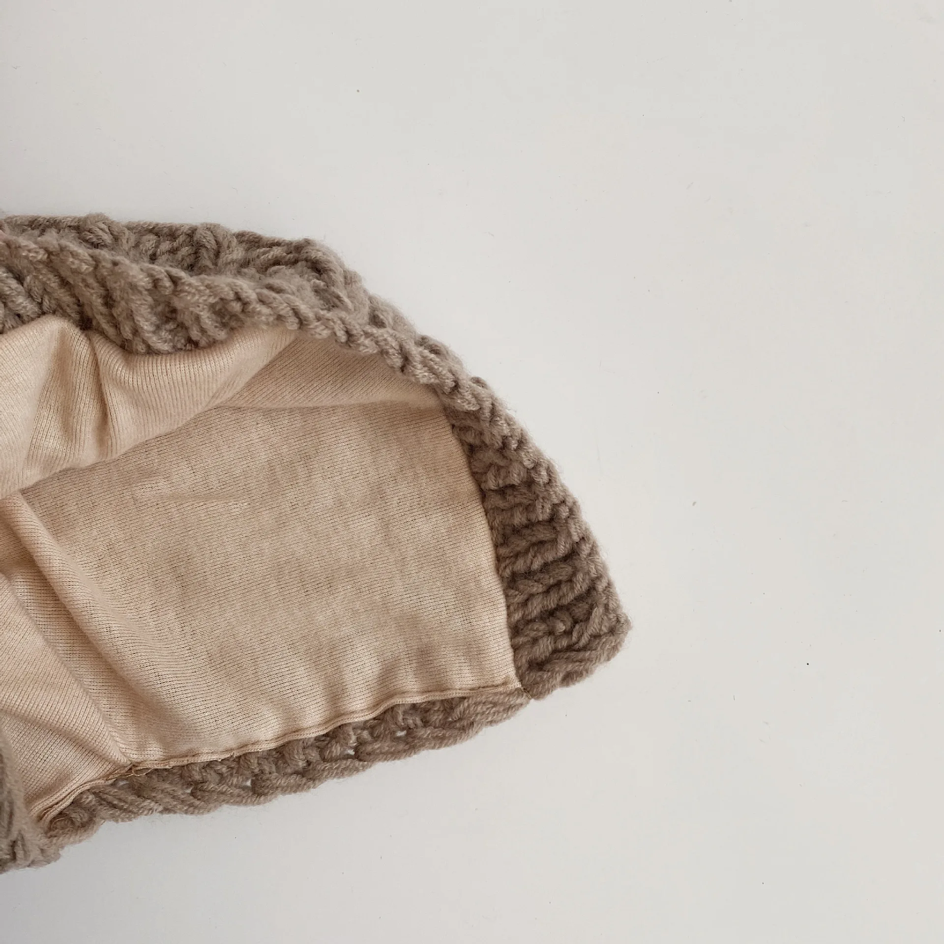 2025 كوريا بوم بوم الطفل متماسكة قبعة الخريف الشتاء الاطفال قبعة قبعة للفتيات الفتيان قابل للتعديل الرضع الطفل غطاء محرك السيارة #5