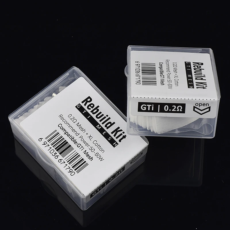 DIY Rebuild Kit GTI 0.2ohm Mesh Coil Resistance Wire Replacement Accessories Tool