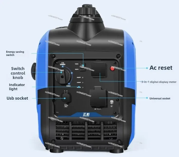 Gasoline Generator 220V Silent Frequency Conversion Small Portable