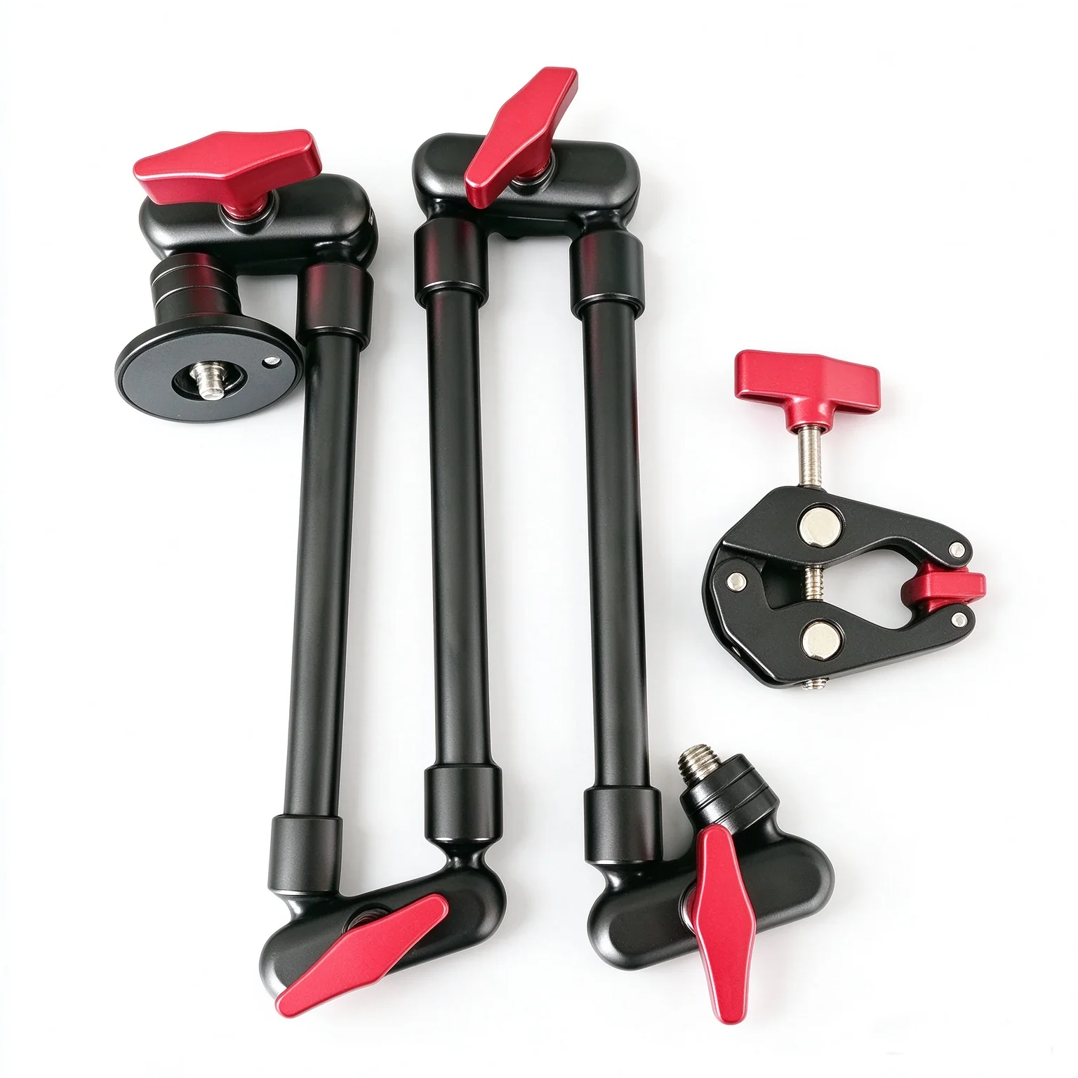 Aluminum Alloy Multifunctional Rotating Telescopic Universal Magic Arm Bracket Desktop Fixture Combination
