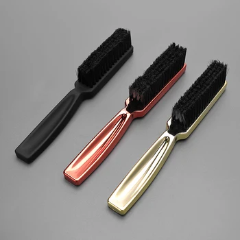Barbertop-cepillo plumero suave para el cuello, herramienta de peluquería de mano para limpieza de barba de hombres, herramienta de peluquero de salón de corte de pelo roto