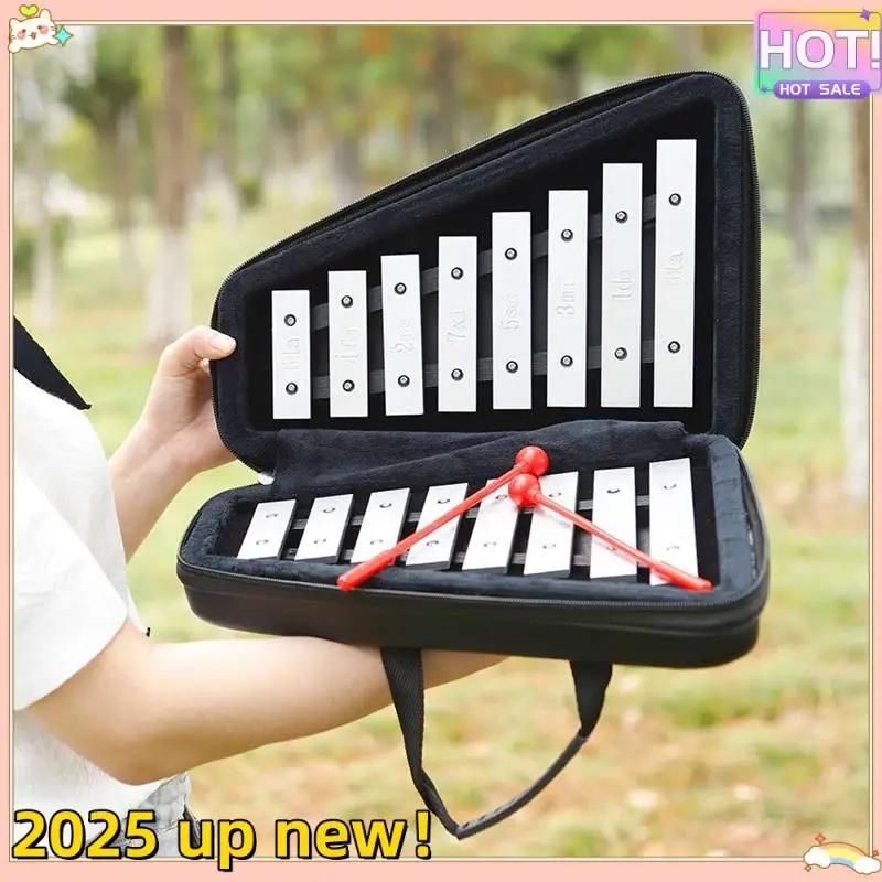 

Classy-Double-Row 16-Tone Carillon, Send Sheet Music, Children's Portable Early Education Musical Instrument Tool