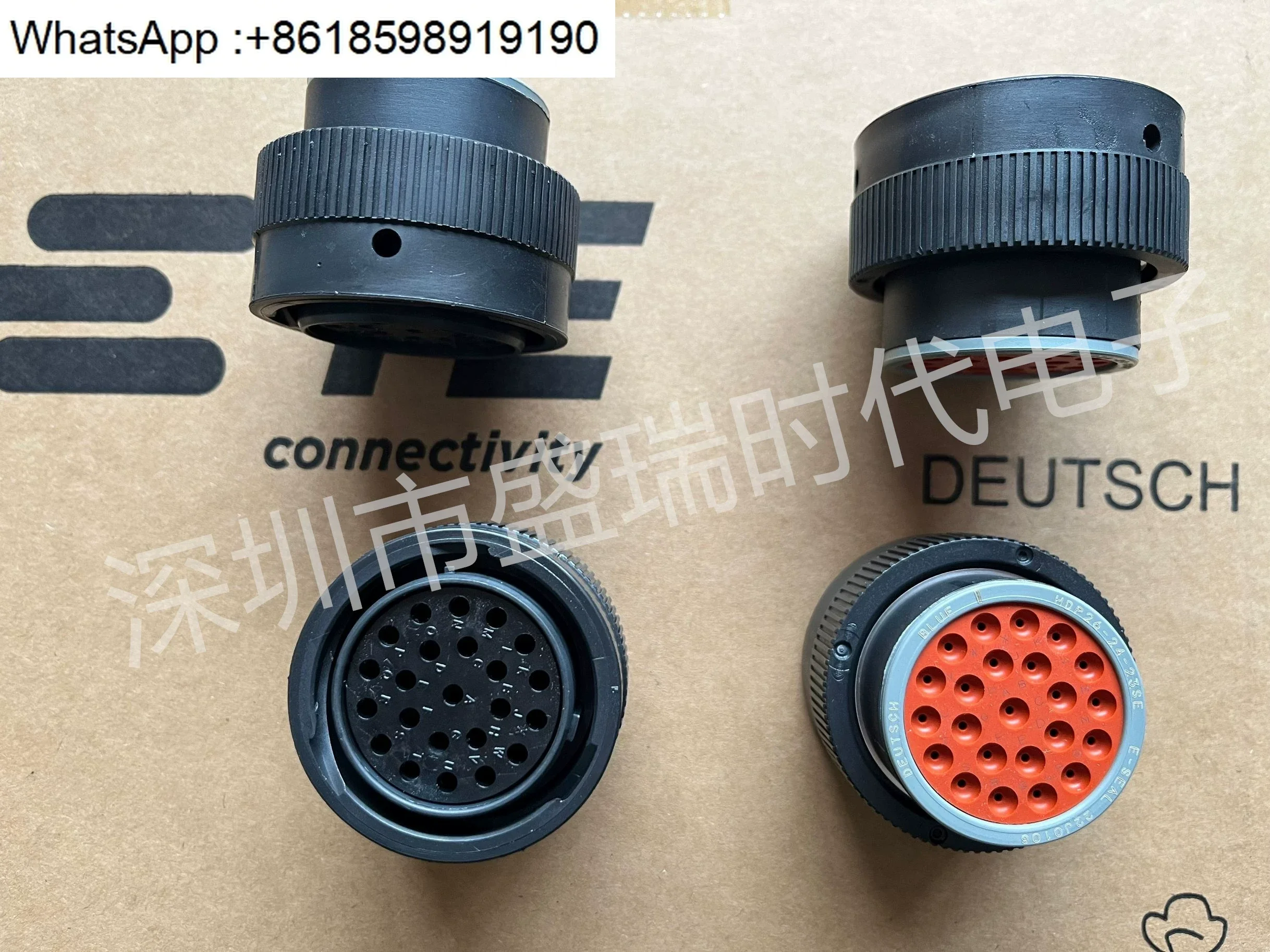 Fornecimento de vantagem local TE/DEUTSCH conector genuíno original HDP24-24-33PN