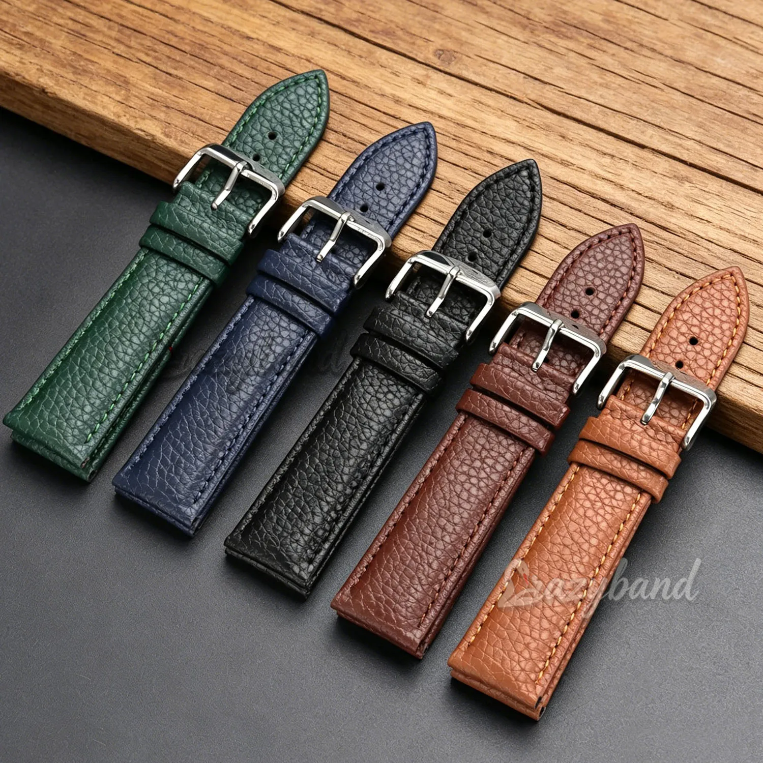 10mm12mm14mm Leather Watch Strap Vintage 16mm18mm19mm20mm21mm22mm Universal Band Business Replace Men Women‘s Wrist Accessories