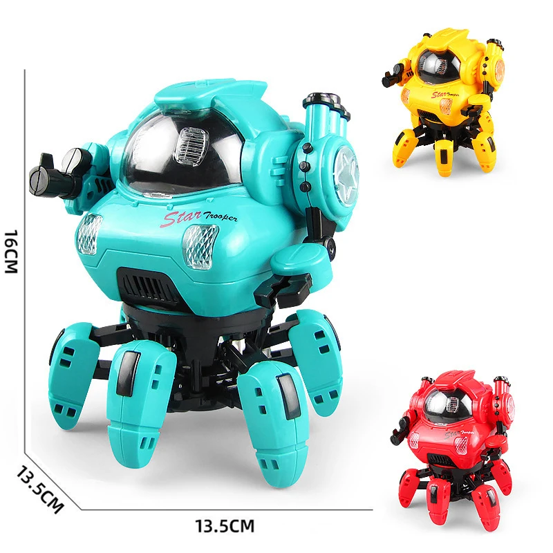 Robot de baile divertido para niños, juguetes eléctricos para niños pequeños, regalos para niños, cosas geniales, juguetes para bebés, muñecas de