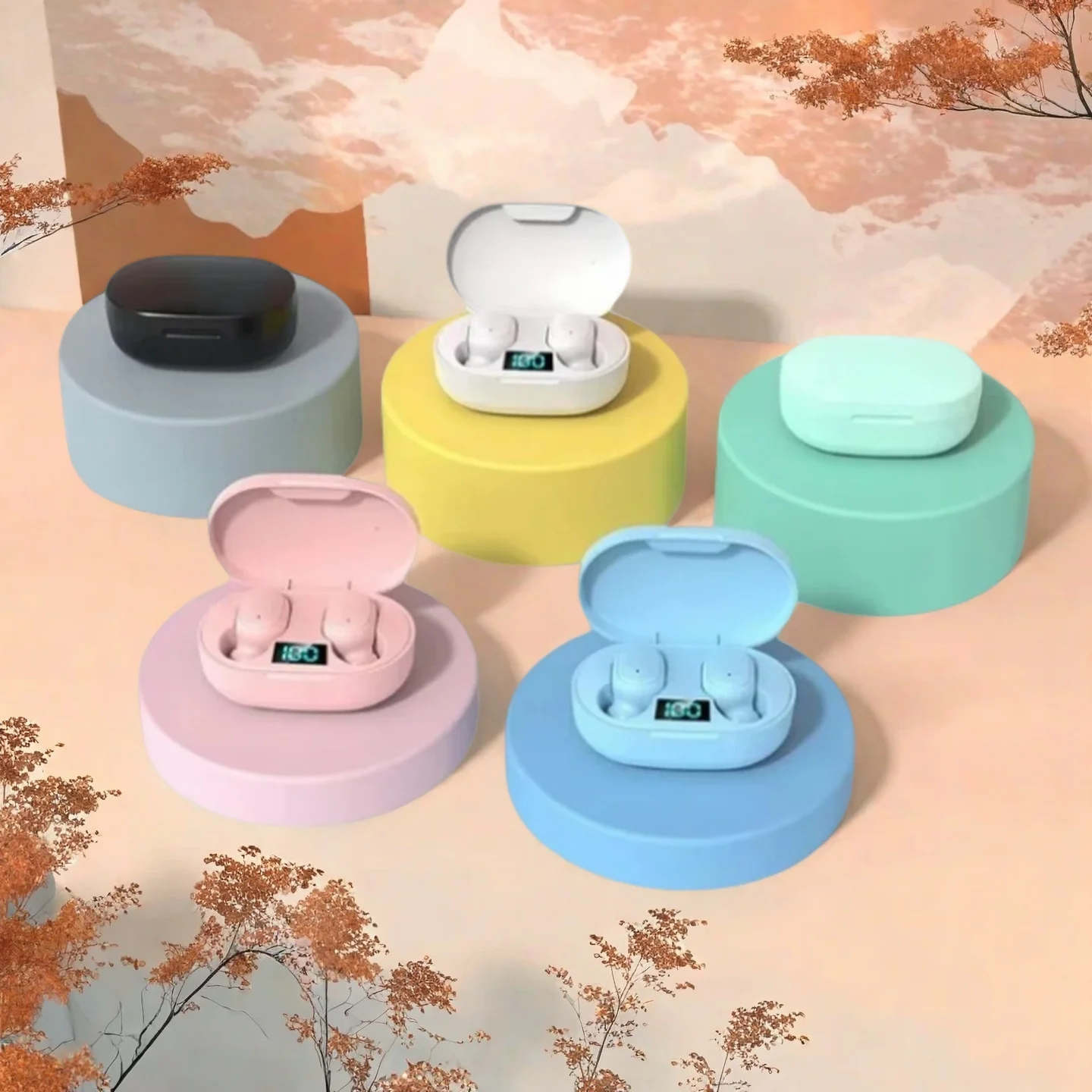 New TWS E6S wireless Bluetooth wireless headset with microphone noise reduction earplug headset