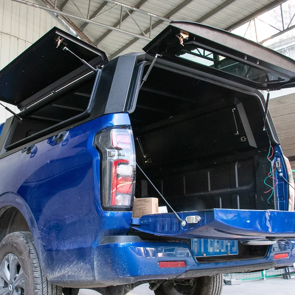 Factory sell directly pickup truck hardtop canopies stainless steel or aluminum canopy For Toyota HiLux