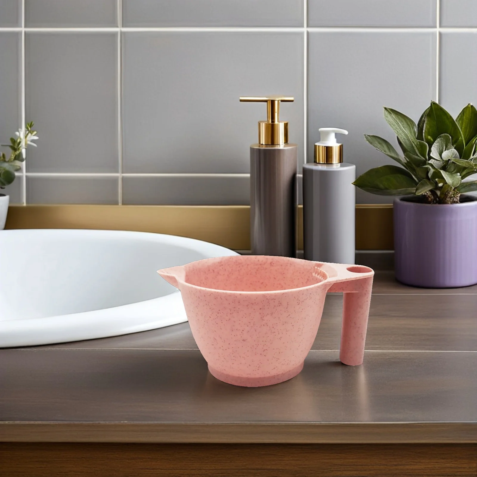 2pcs Hair Dye Bowls Tint Mixing Bowl For Salon Home Diy Hair Coloring Tools Color Mixing Bowls Reusable Pp Material - Image 4