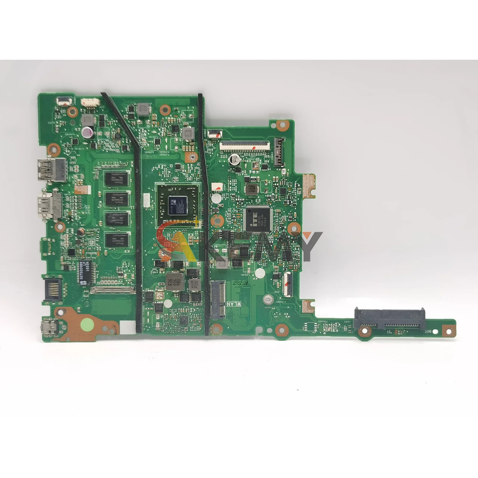 E402wa placa-mãe do portátil para asus ebook e402was e402w e402wa notebook mainboard com cpu 100% testes ok transporte rápido stk