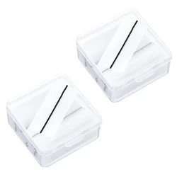 80PCS Eyelash Adhesive Strips, Self Adhesive Eyelash Strips Glue Tape for Fluffy  Strong, Natural Look, Long Lasting