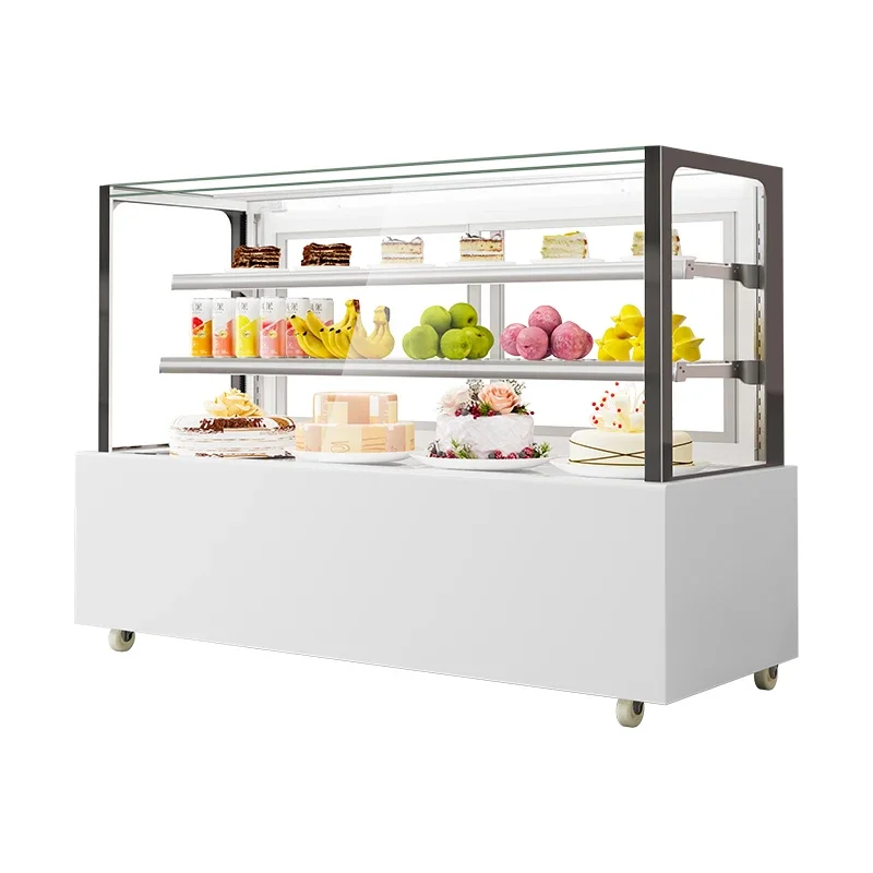 Cake display cabinet Air-cooled commercial refrigerator Low temperature baking bread West point mousse dessert refrigerator