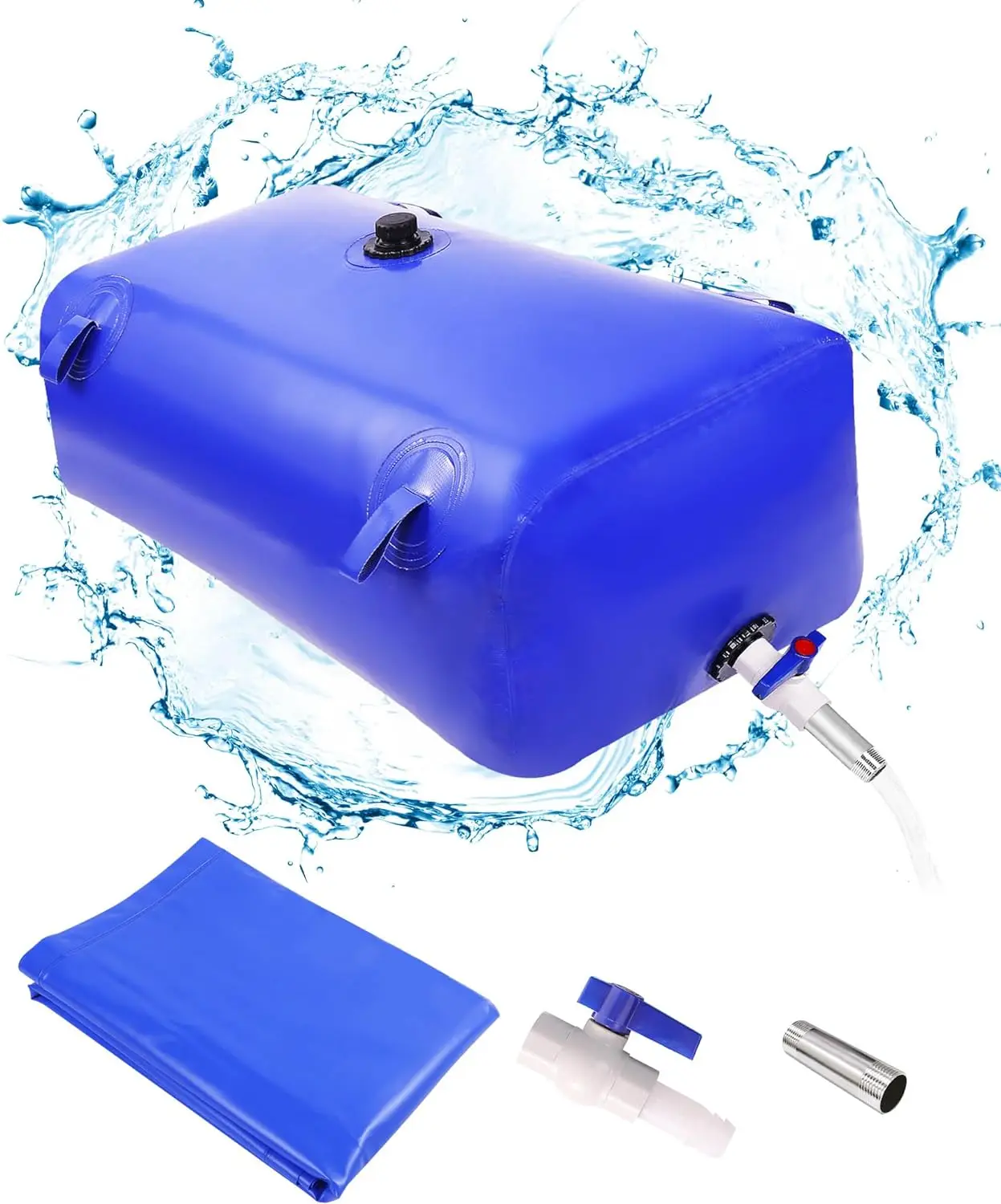 3000L large capacity water storage bag emergency foldable water storage tank portable rain bag for agricultural irrigation