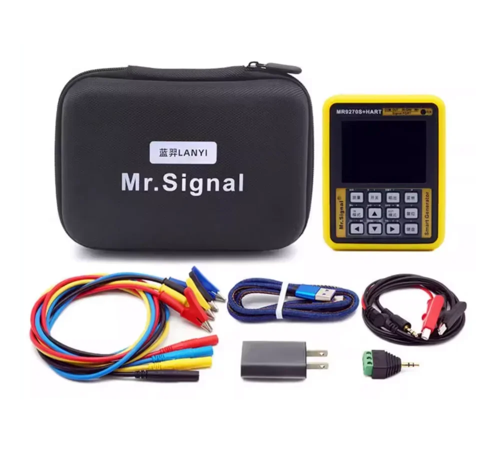 MR9270S+ HART 4-20mA Signal Generator Calibration Current Voltage Thermocouple Pressure Transmitter Logger Frequency Generator