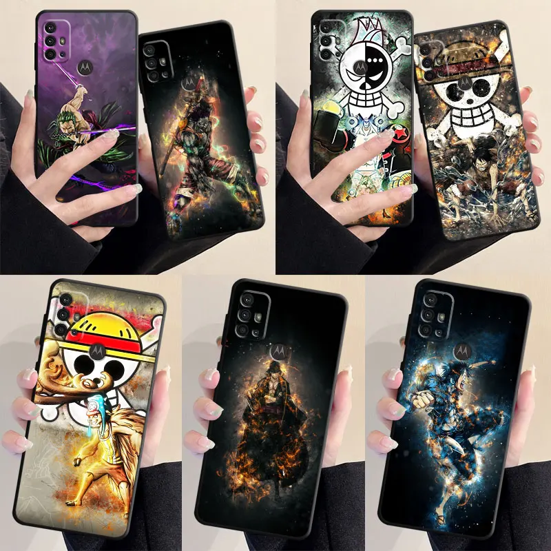 O-On-es P-Pie-ce Phone Case for Motorola Moto G82 G22 G50 G51 G71 G31 G200 G30 G60S G52 G60 Silicone Shockproof Cover 