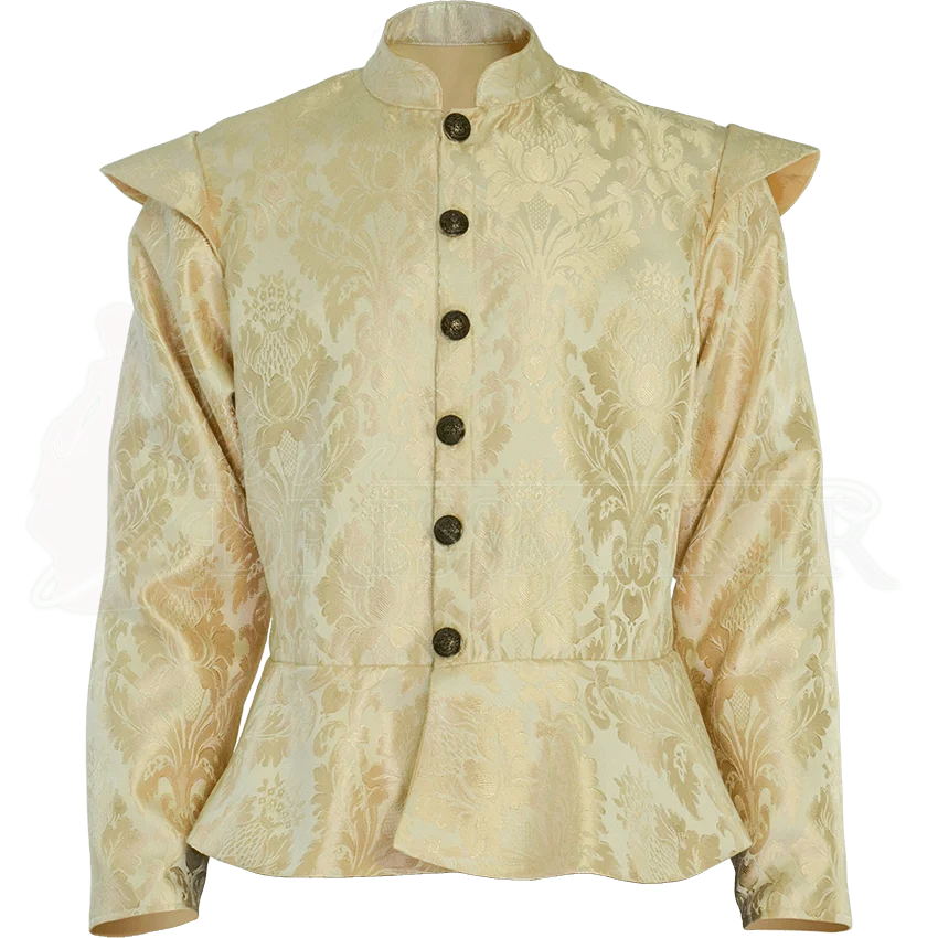 

Custom Made Tudor Nobles Brocade Doublet Adult Henry Tudor Prince King Jacket Renaissance Top