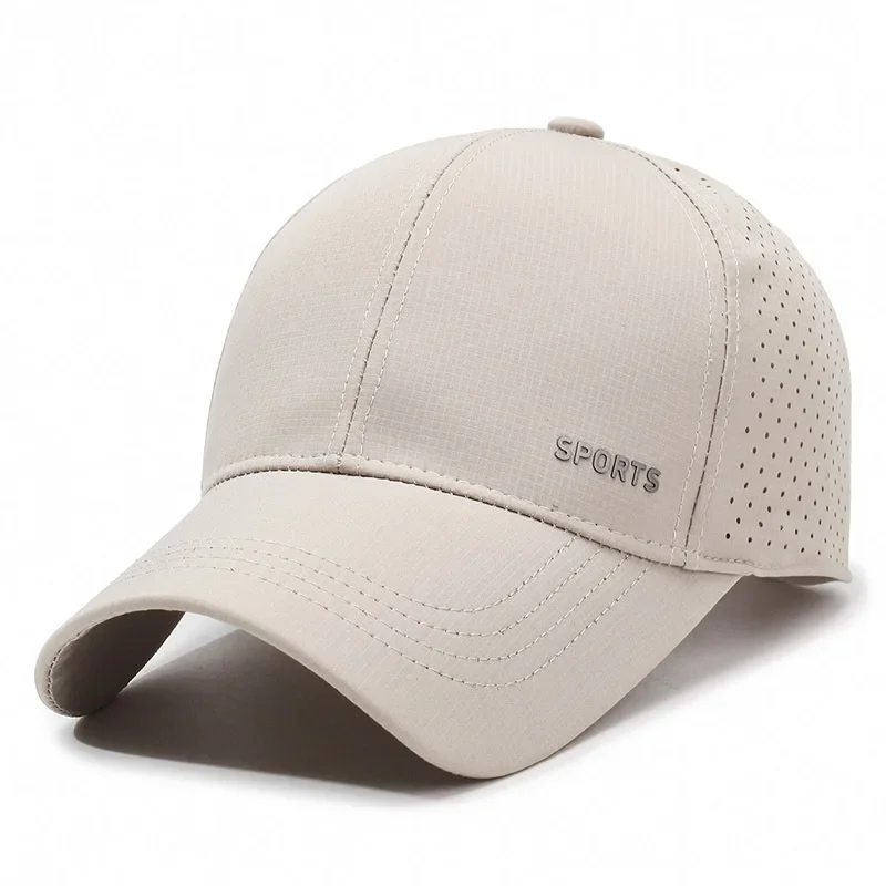 2025 Nuovo classico versatile primavera/estate da uomo per il tempo libero all'aperto berretto da baseball da donna in rete traspirante berretto di mezza età regolabile