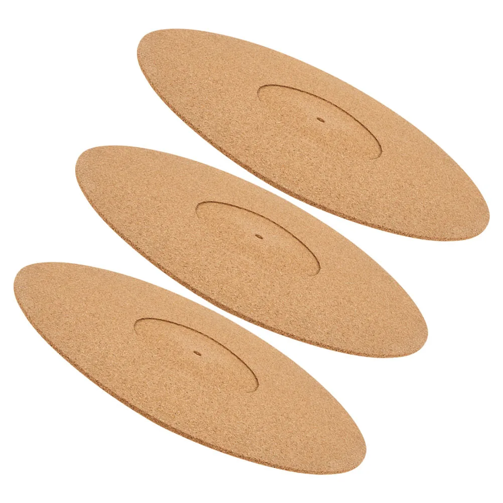 3Pcs Cork Turntable… - image