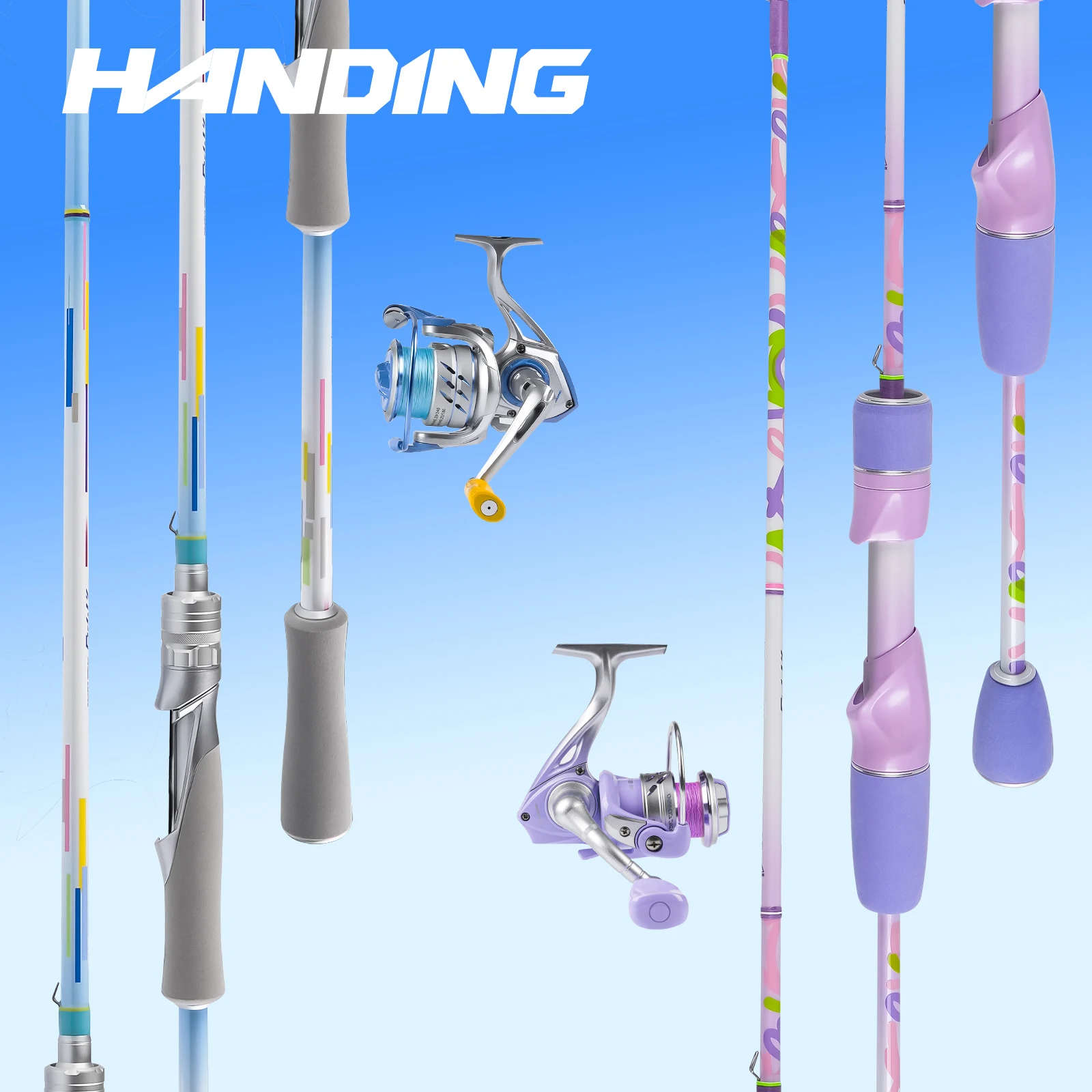 Fishing Rod Travel - HANDING Magic Combo Fashion Fishing Rods