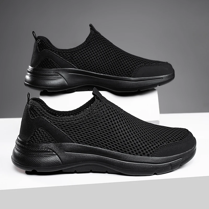 

YRZL Mens Outdoor Shoes 2025 New Sport Sneakers For Men Non Slip Walking Shoes Breathable Travel Sneakers Men Casual Lightweight