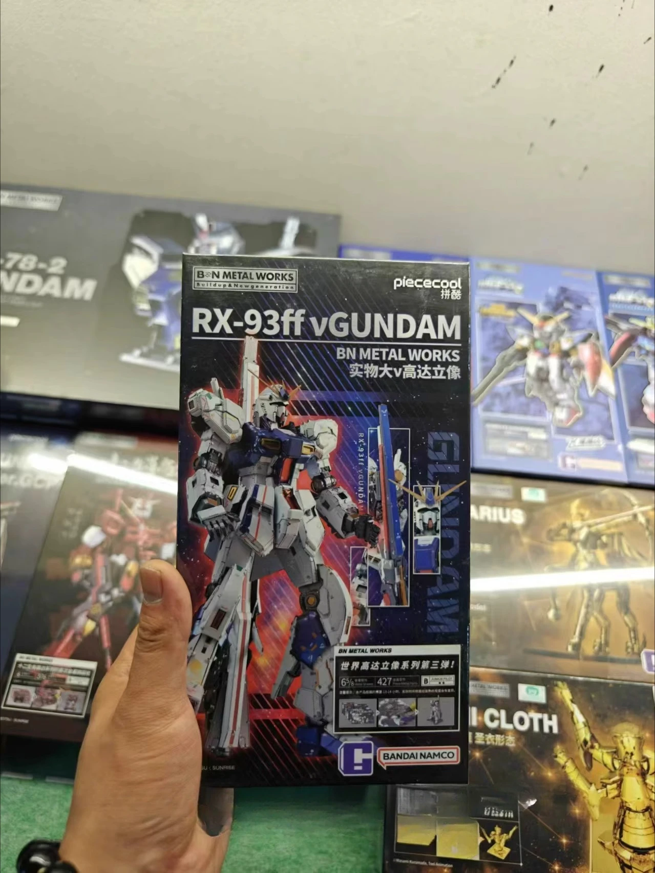 โมเดลประกอบรูปปั้นฟุกุโอกะ 10 หมื่นยุค งานโลหะ 3 มิติ แบบจิ๊กซอว์ ทำมือ ของตกแต่ง ของขวัญ