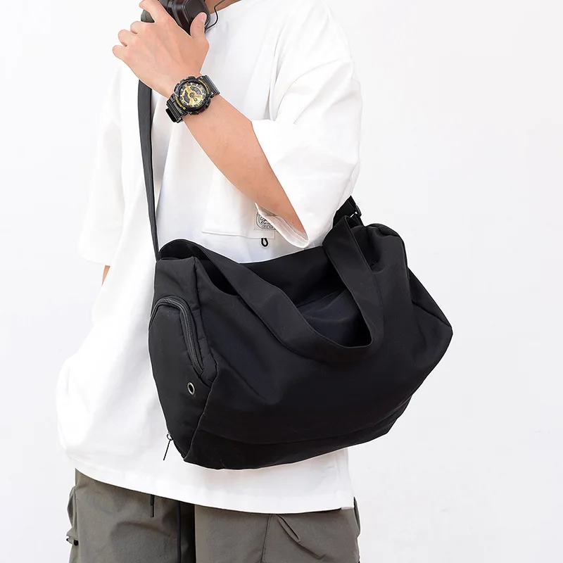 Grande crossbody sacos de viagem para mulheres lona ombro saco do mensageiro esportes yoga satchels moda mulher bolsa