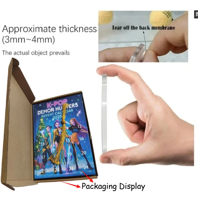 2025年新作 クリスマスカウントダウンカレンダー ブラインドボックス ハントリックス SAJA ボーイズ デルピー 24個入り バックパック 車キーホルダー アクリルペンダント 女の子向けギフト