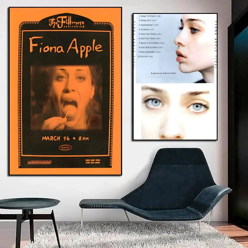Fiona Apple Poster HD Anime Hot Theme Singer/OST/Movie-Waterproof Self-Stick Home Decor