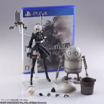 

NieR Automata YoRHa No. 2 Type B 2B fighting action figure Chacracter Girl PVC toys collection doll anime cartoon model