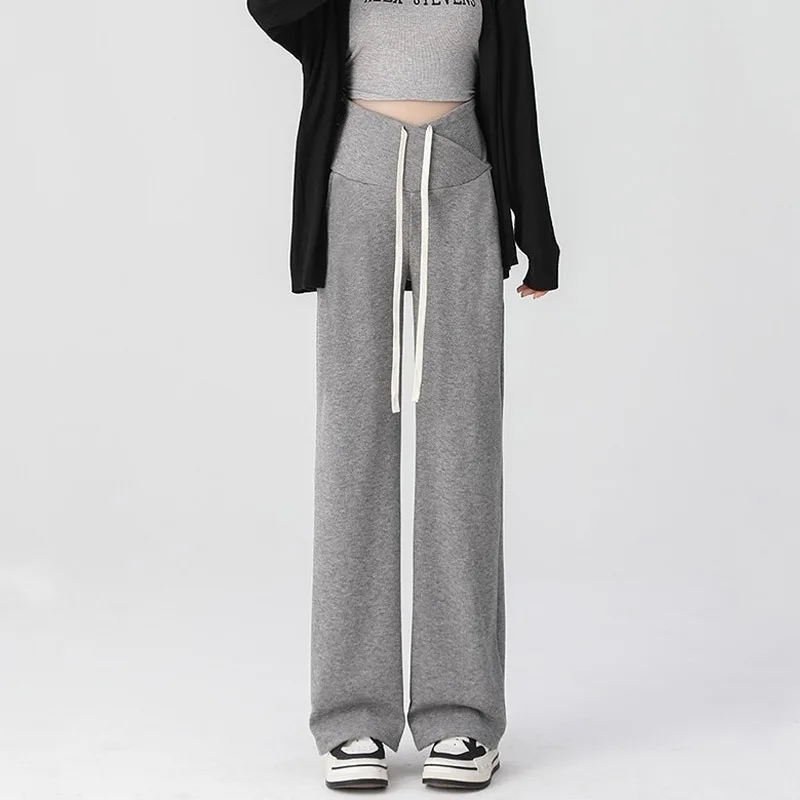 Maternity Maternity Pants High Waist Belly Support Straight Leg Knitted Loose Pregnant Women Postpartum Daily Wear Home Travel - Aliexpress Deal