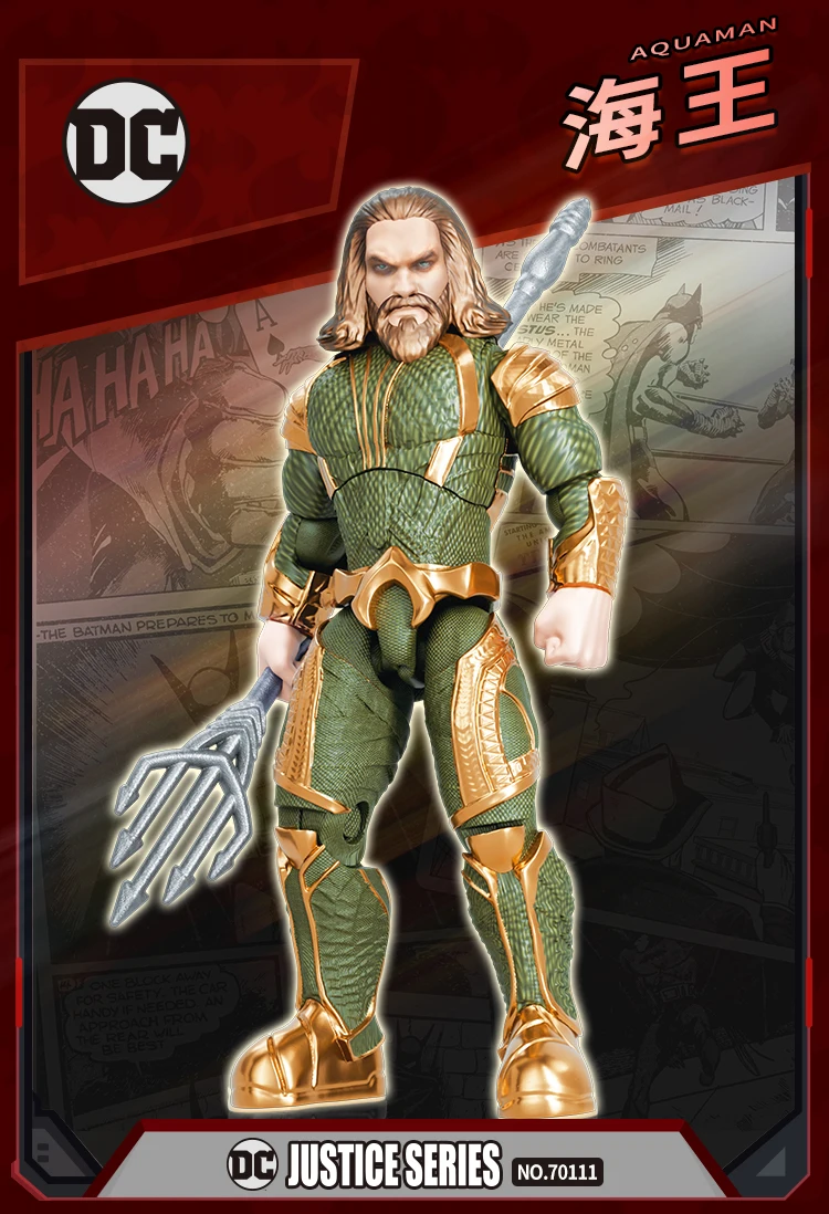 DC Justice League Spielzeug, The Dark Knight Trilogy Actionfigur, Batman, Superman, Aquaman, The Flash, Bausatzfigur, Geburtstagsgeschenk – Detail 10
