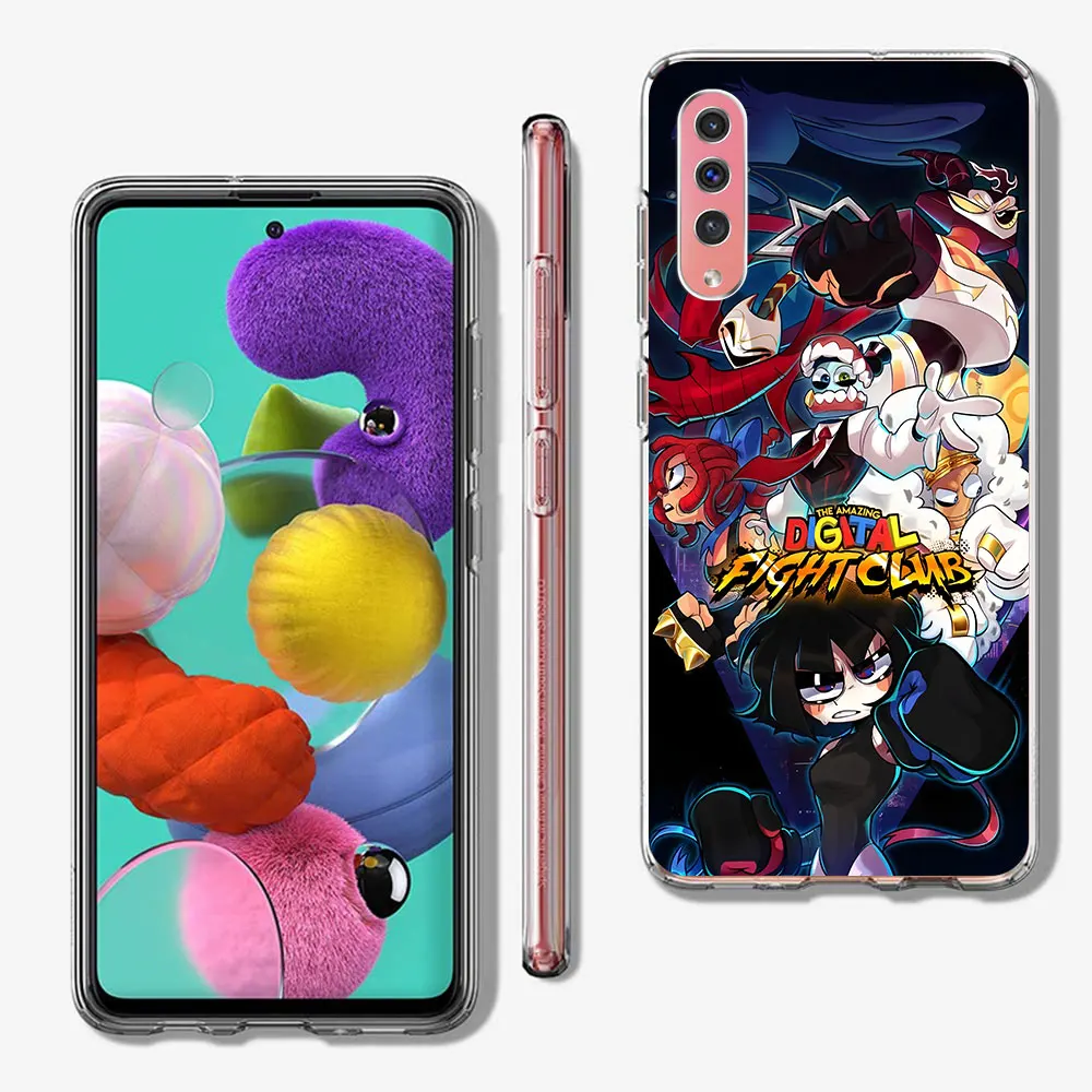 Pomni Amazing Digital Circus Case for Samsung Galaxy A30s A50 A50s A70 A70s A40 A7 A04s A20e A10 A20 A30 Silicone Phone Cover