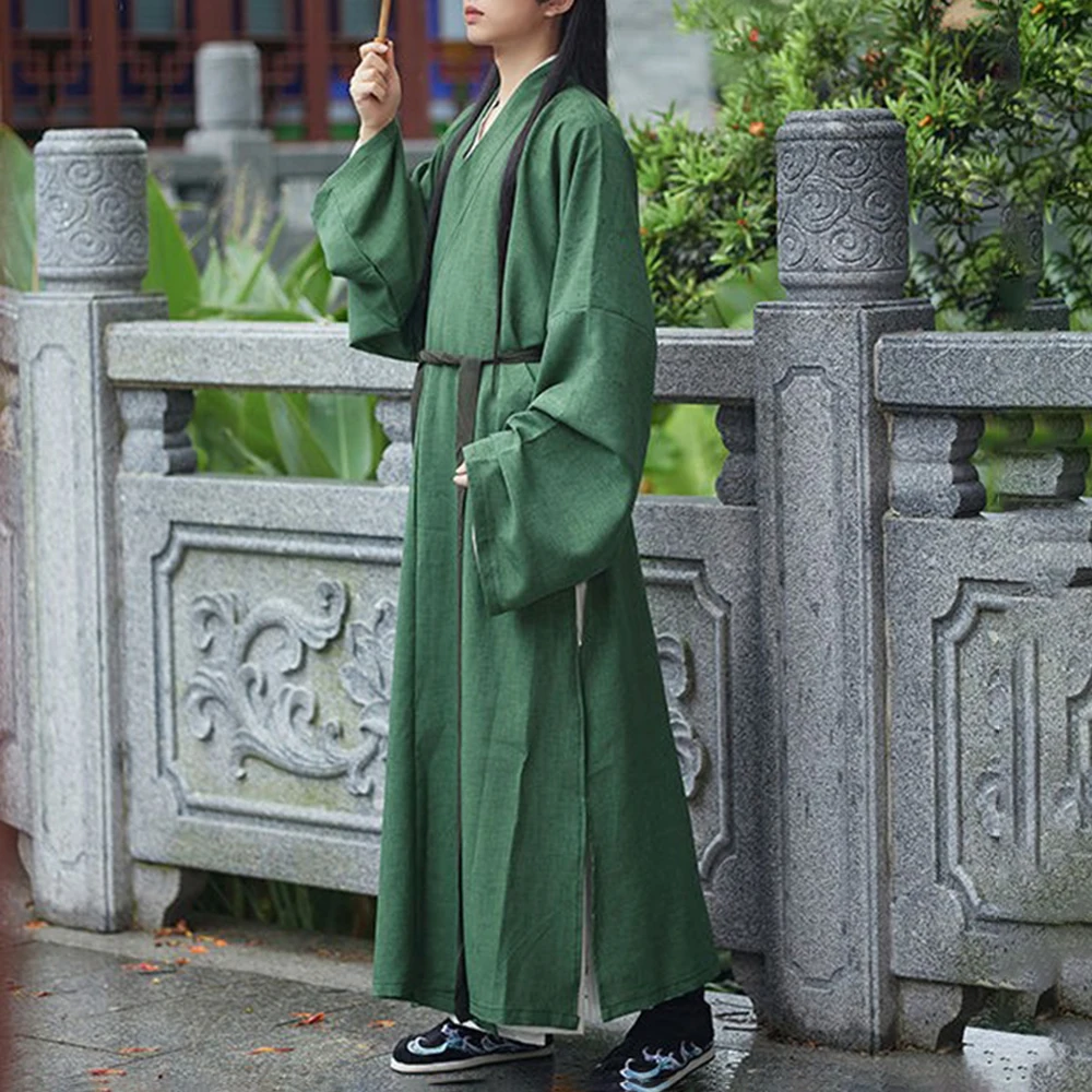 Hanfu Robe Herren voller Satz von Männern alten Kostüm Kampfkunst Stil Herbst Winter alten Stil jungen Mann neuen chinesischen Stil Set