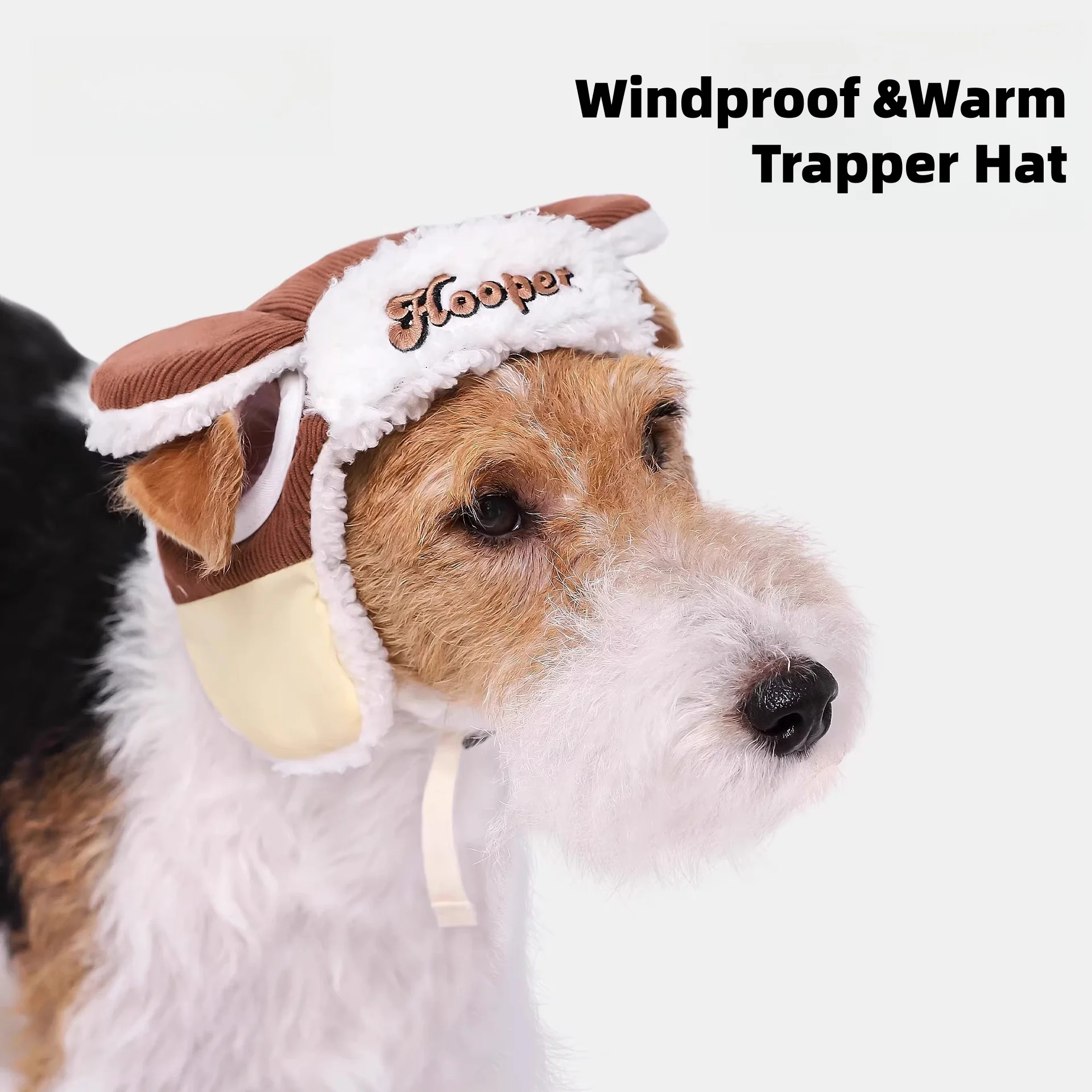 

Eco-Friendly Lei Feng Cat & Dog Hat Solid Pattern Warm Winter Accessories Polyester 100% Cotton Fill