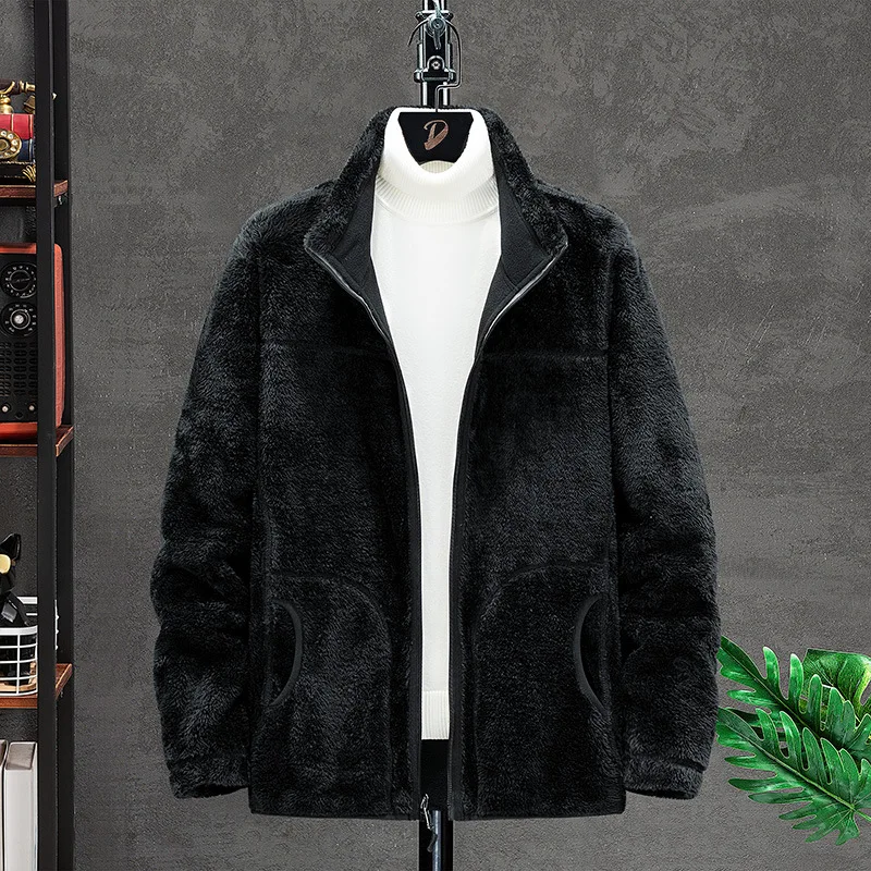 

Fleece Clothes in Autumn and Winter, Couple's Warm Jacket, Men's Double-sided Wear, Fleece and Thickened Fleece Clothes