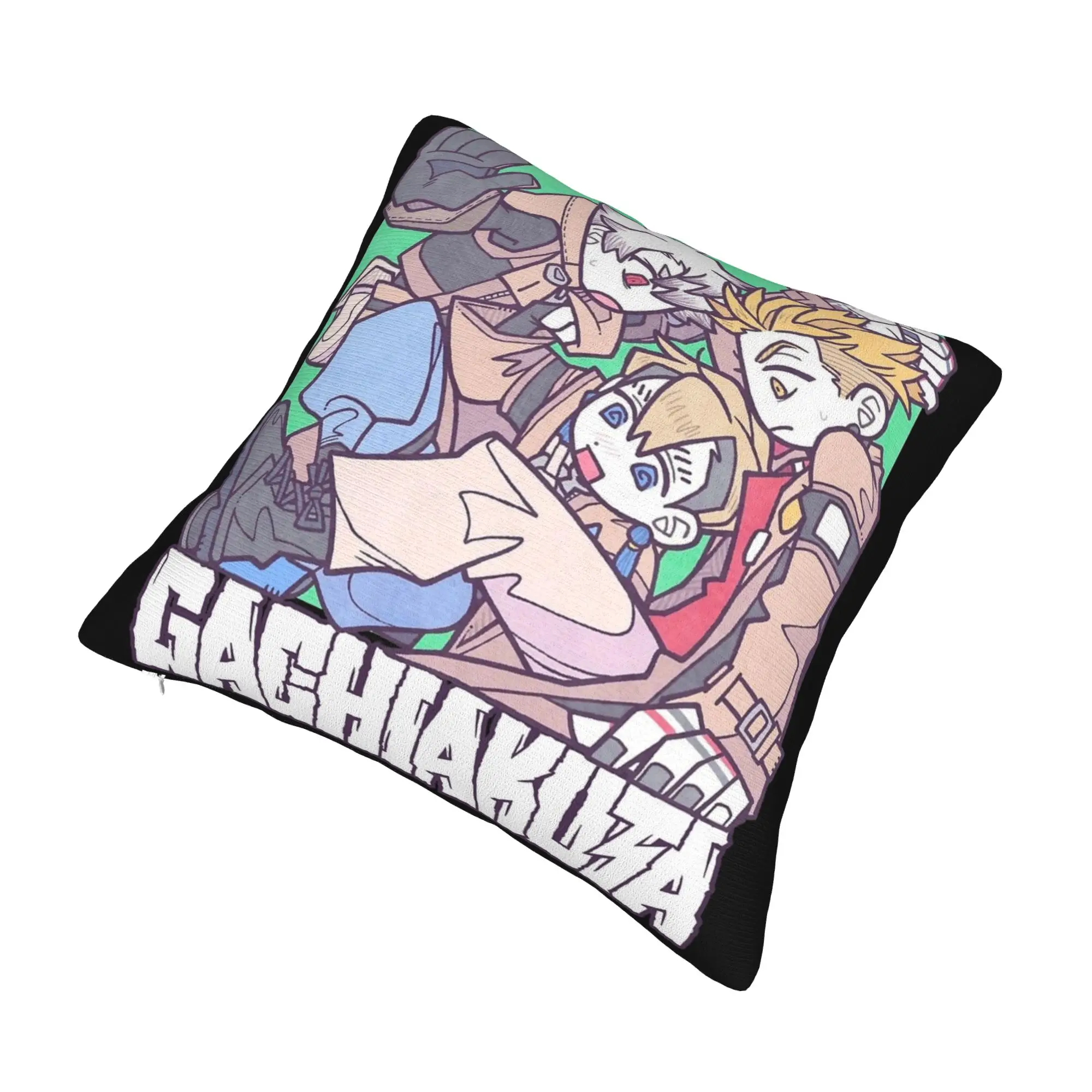 Gachiakuta Rudo Pillowcase Soft Polyester Cushion Cover Decorative  Throw Pillow Case Cover Chair Square 40*40cm