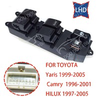 Power Window Lifter Master Control Switch For Toyota Echo Yaris T.U.V 4Runner Hilux Revo Land Cruiser Camry 84820-60090
