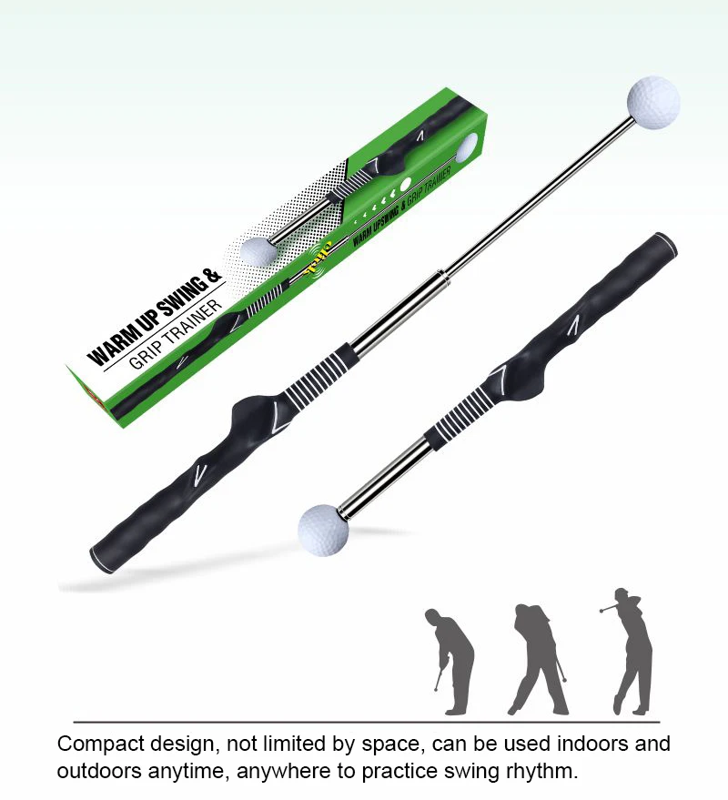 

Golf Telescopic Swing Practice Stick, Delayed Release Swing Practice Device, Golf Training Corrector, Golf Supplies